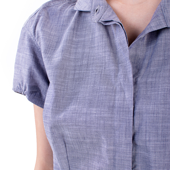 BRUNELLO CUCINELLI SKY BLUE TOP | WOMENS SIZE M - Picture 2 of 5